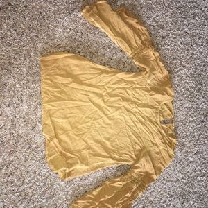 Gold/yellow blouse